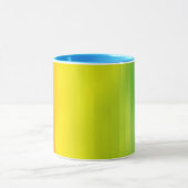 Couleur arc-en-ciel rayures Mug (Centre)