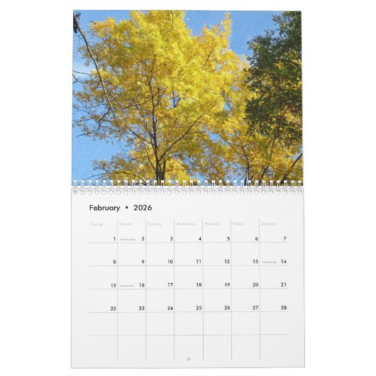Couleur automne 2023 Calendrier (Feb 2026)