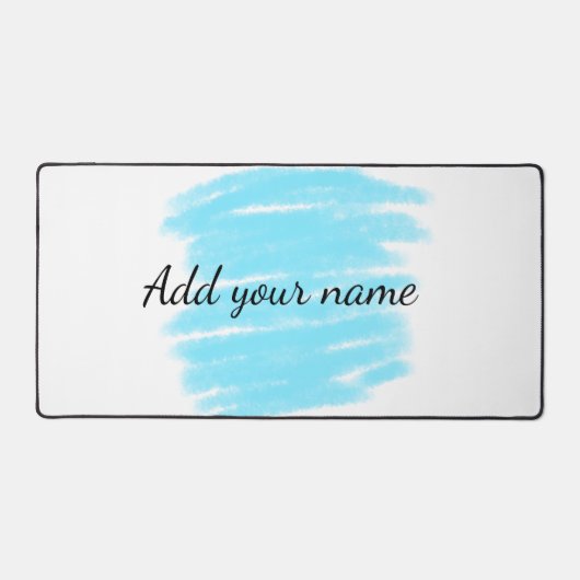 Couleur bleue ajouter un nom message texte lancer (Recto)