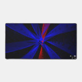 Couleur bleuet Abstrait Géométrique Pad Mat (Recto)