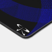 Couleur bleuet Accentuation Géométrique Souris Mat (Coin)