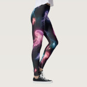 Couleur brillante Leggings Marine Life (Droite)
