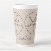 Couleur Brown sablonneuse de l'année Latte Mug (Devant)