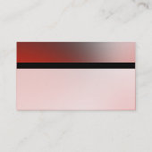 Couleur - Carte de visite de dégradé doux (Dos)