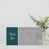 Couleur claire - Merci - Vert foncé (Debout devant)