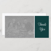 Couleur claire - Merci - Vert foncé (Devant / Derrière)