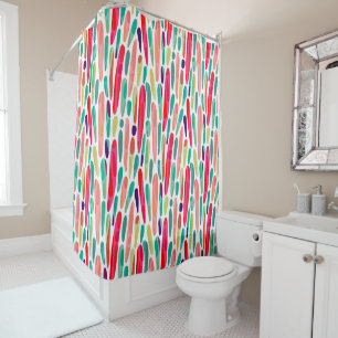 Couleur Collé Splash 150222 v2 Rideau de douche