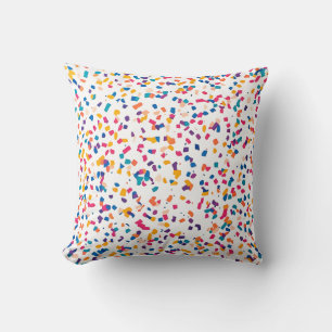 Couleur Confetti Enfants Jetant Oreiller