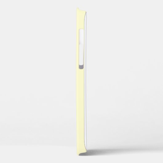 Couleur crème Iphone 12 coque (Verso / Gauche)