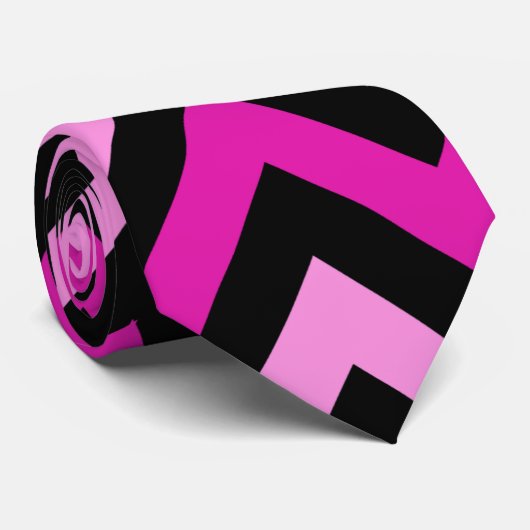 Couleur Cute Stripes Motif Cravate (Roulé)