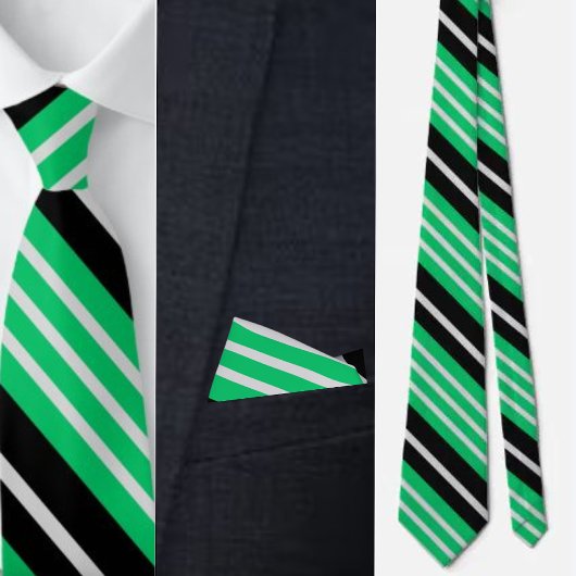 Couleur Cute Stripes Motif Cravate