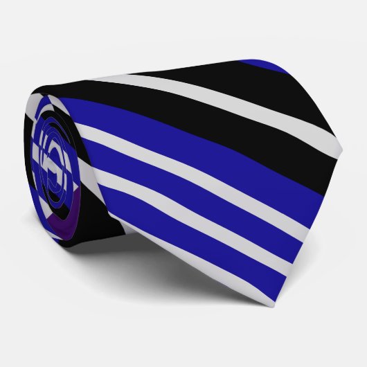 Couleur Cute Stripes Motif Cravate (Roulé)