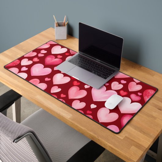 COULEUR D'AMOUR ROUGE ET ROSE (Bureau 2)