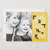 Couleur dans la carte de Fête des pères papa (Devant)