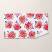 Couleur d'aquarelle des tranches de fibres (Serviette à main)