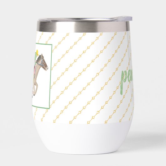 Couleur d'aquarelle personnalisée Course Jockey De (Gauche)