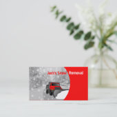 Couleur de cartes de visite professionnelle de (Debout devant)