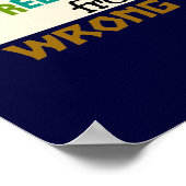 COULEUR DE CHANGEMENT DE COULEUR ~ Poster (Coin)