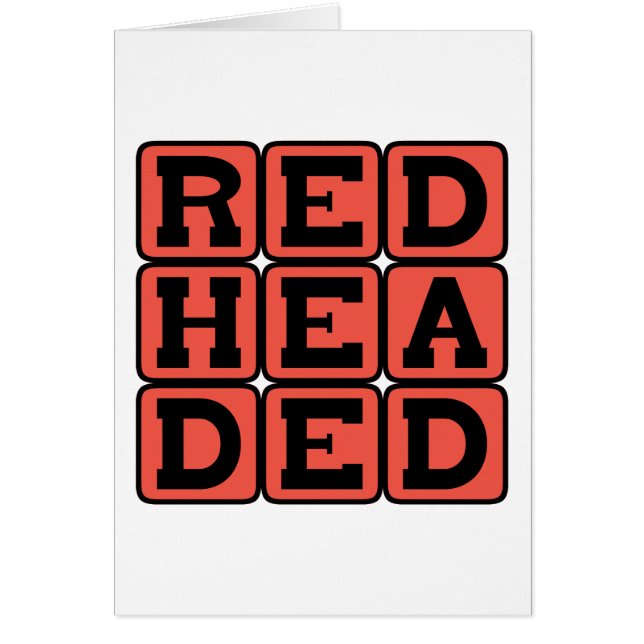 Couleur de cheveux roux (Devant)