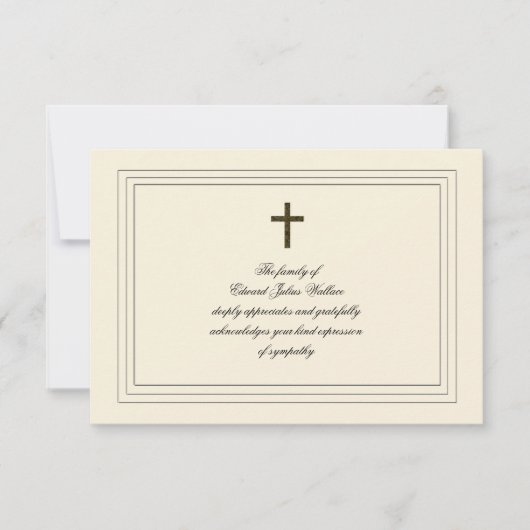 Couleur de crème de la carte de reconnaissance Sym (Devant)