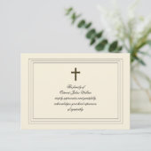 Couleur de crème de la carte de reconnaissance Sym (Debout devant)