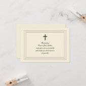 Couleur de crème de la carte de reconnaissance Sym (Devant/Arrière en situation)