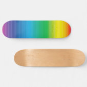 Couleur de graduation avec lignes Skateboard (Horz)