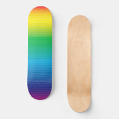 Couleur de graduation avec lignes Skateboard (Recto)