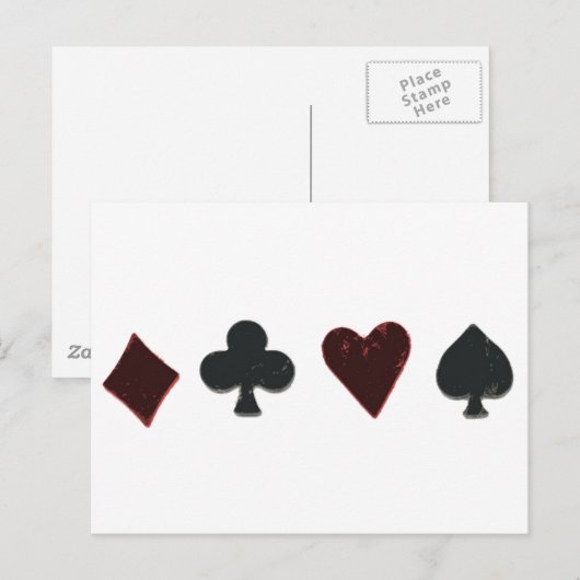 Couleur de jeu de cartes (Devant / Derrière)