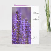 Couleur de la carte de voeux d'été vide (Dos)