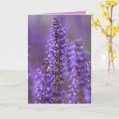 Couleur de la carte de voeux d'été vide (Fleur jaune)