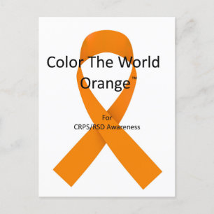 Couleur de la carte postale World Orange™