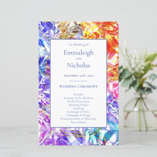 Couleur de la fête Crystal Gemstone Programmes de (Debout devant)