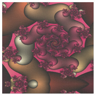 Couleur De L'Amour Fractals Tissu