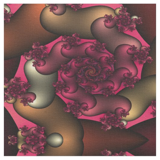 Couleur De L'Amour Fractals Tissu (Fermer)