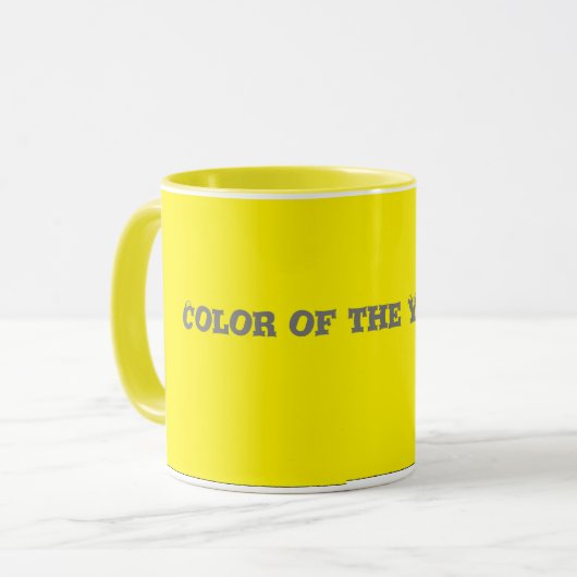 Couleur de l'année 2021 Mug (Devant gauche)