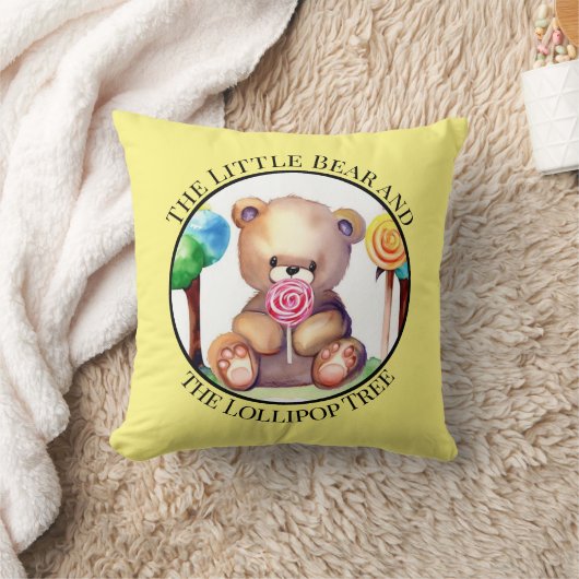 Couleur de l'aquarelle d'un oreiller à lancer d'ou (Couverture)