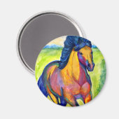 Couleur de l'eau Cheval magnet (Recto/Verso)