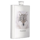Couleur de l'eau Wolf Flacon personnalisé (Droite)