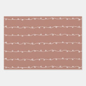 Couleur de papier d'enveloppement mignonne à meris (Devant 2)