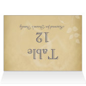 Couleur de sable Coeurs Vintages (Intérieur Horizontal (haut))