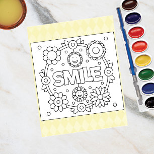 Couleur de sourire   Cartes d'activité inspirantes