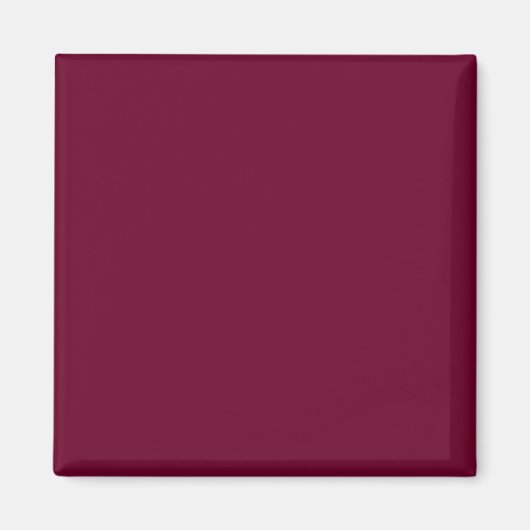 Couleur de tendance - Aimant bordeaux foncé (Devant)