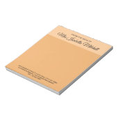 Couleur de tendance - Bloc-notes professionnel ora (Tourné)