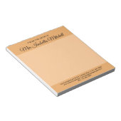 Couleur de tendance - Bloc-notes professionnel ora (Incliné)