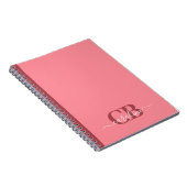 Couleur de tendance - Carnet de script rose pastèq (Côté Droit)