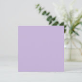 Couleur de tendance - Carte de vacances Plat Viole (Debout devant)