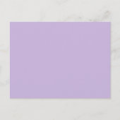 Couleur de tendance - Carte postale solide violet (Devant)