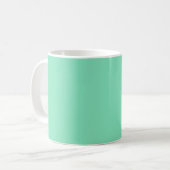 Couleur de tendance - Mug vert minty (Devant gauche)