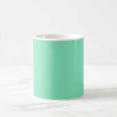 Couleur de tendance - Mug vert minty (Centre)